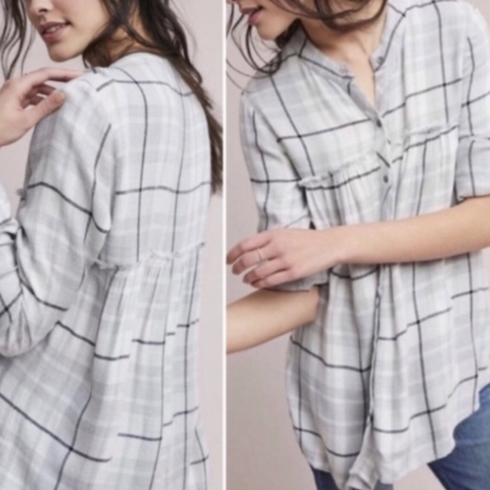 Anthropologie | cloth & stone | flannel shirt